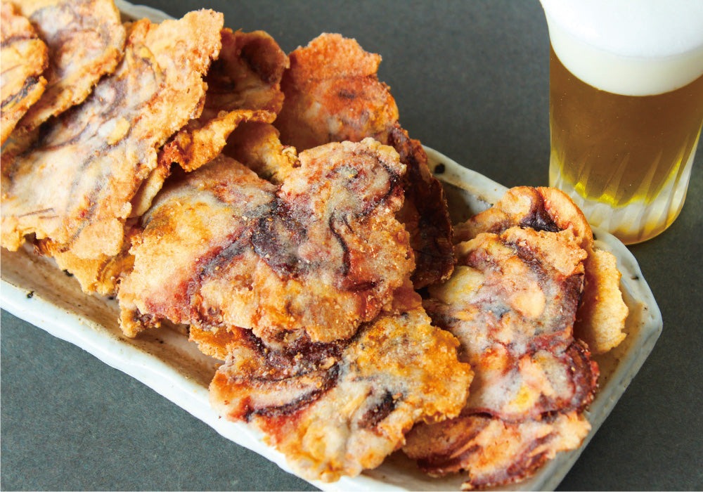 deep-fried octopus cracker